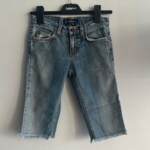 Earl Jeans Blue Cropped Denim Size 24